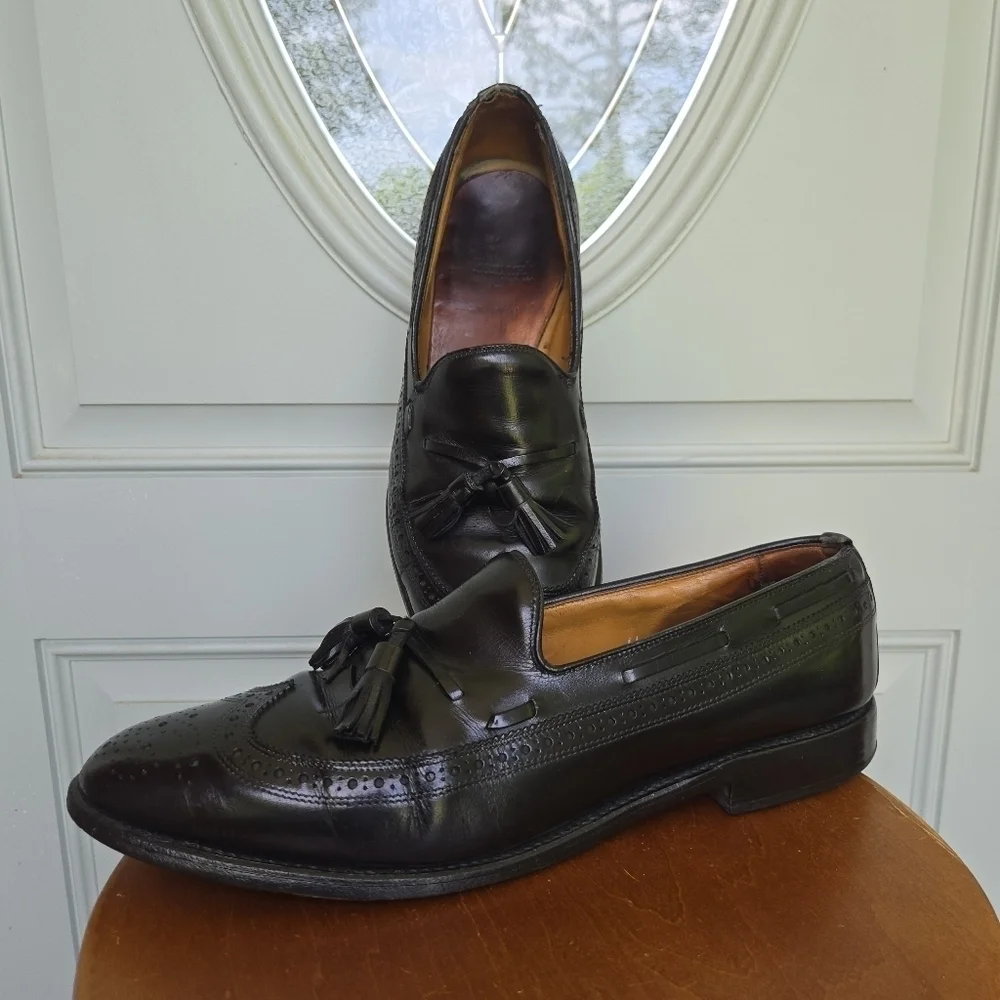 Allen Edmonds Manchester Black Leather Loafers